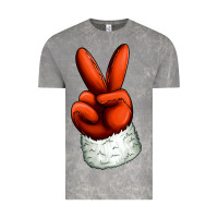 Cloud Rock Christmas peace hand Vintage Tee - Jasminsmagicworld