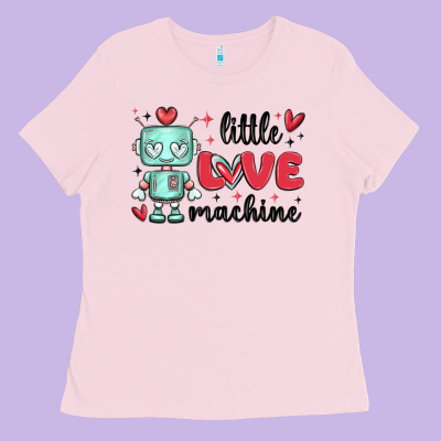 Little Love Machine Ladies Tee Designed By Maliassmallbusiness