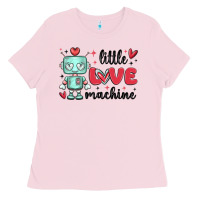 Bubblegum Pink little love machine Ladies Tee - MaliasSmallBusiness