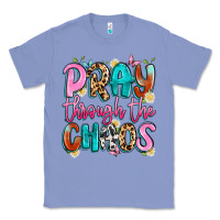 Colony Blue pray through the chaos Classic Tee - Artiststas