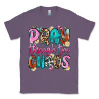 Lavender pray through the chaos Classic Tee - Artiststas