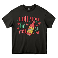 Asphalt will you be my Heavy Core Tee - MaliasSmallBusiness