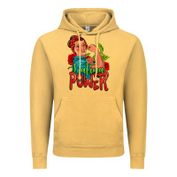 Vintage Mustard latina power strong woman Vintage Hoodie - Jasminsmagicworld