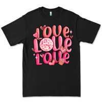 Black love love love valentines day Premium Tee - MaliasSmallBusiness