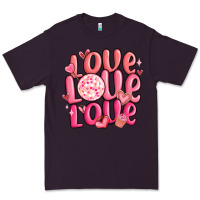 Plum love love love valentines day Premium Tee - MaliasSmallBusiness