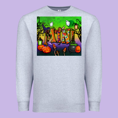Halloween Mini Tumbler Premium Sweatshirt Designed By Bundleandbundleshop