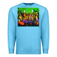 Ocean Blue halloween mini tumbler Premium Sweatshirt - BundleAndBundleShop
