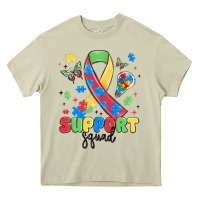 Mossy support squad autism Heavy Core Tee - MaliasSmallBusiness