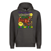 Smoke when life gives you lemons boil some crawfish mard Premium Hoodie - FaDigitalArtStudio