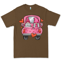 Cacao valentines day gnome truck Premium Tee - MaliasSmallBusiness