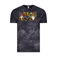 Cloud Black Mexican gnomes Vintage Tee - RanaPortraitStore