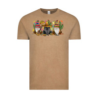 Vintage Coffee Mexican gnomes Vintage Tee - RanaPortraitStore