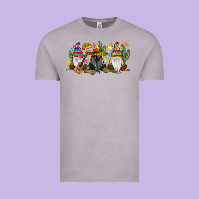 Mexican Gnomes Vintage Tee Designed By Ranaportraitstore