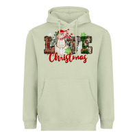 Matcha Love Christmas Snowman Heavyweight Hoodie - FaDigitalArtStudio
