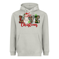 Love Christmas Snowman Heavyweight Hoodie | Teevron