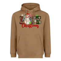 Toasted Coconut Love Christmas Snowman Heavyweight Hoodie - FaDigitalArtStudio