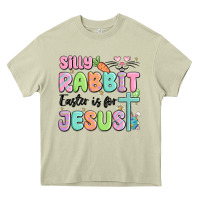 Mossy silly rabbit easter is for jesus Heavy Core Tee - MaliasSmallBusiness