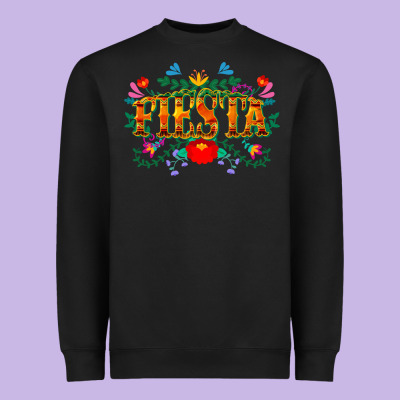 Fiesta Cinco De Mayo Heavyweight Sweatshirt Designed By Cowgirlartshop
