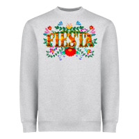 Heather Grey fiesta cinco de mayo Heavyweight Sweatshirt - CowGirlArtShop