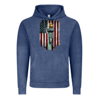 Vintage Denim statue of liberty torch Vintage Hoodie - BarkalooDesign