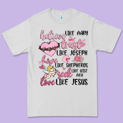 Christian Valentines Premium Tee Designed By Maliassmallbusiness