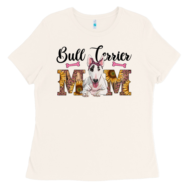 Western Bull Terrier Mom Ladies Tee by RanaPortraitStore | Teevron