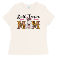 Bone western bull terrier mom Ladies Tee - RanaPortraitStore