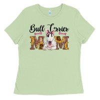 Matcha western bull terrier mom Ladies Tee - RanaPortraitStore