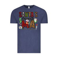 Vintage Denim santa's favorite ma medical assistant Vintage Tee - Jasminsmagicworld