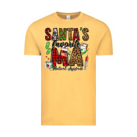 Vintage Mustard santa's favorite ma medical assistant Vintage Tee - Jasminsmagicworld