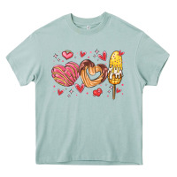 Arona valentines day mexican food Heavy Core Tee - MaliasSmallBusiness