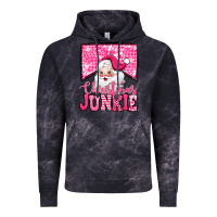 Cloud Black pink Christmas junkie Santa Claus Vintage Hoodie - Jasminsmagicworld