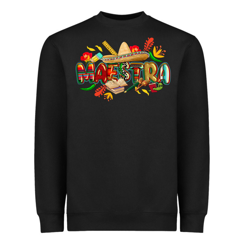 Cinco De Mayo Maestra Heavyweight Sweatshirt by CowGirlArtShop | Teevron