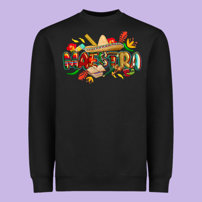 Cinco De Mayo Maestra Heavyweight Sweatshirt Designed By Cowgirlartshop