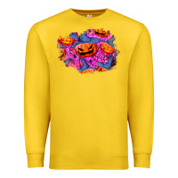 Lemon halloween pumpkin patch  4 Premium Sweatshirt - BundleAndBundleShop