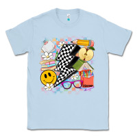 Dusty Blue retro teacher Classic Tee - Artiststas
