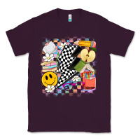 Plum retro teacher Classic Tee - Artiststas