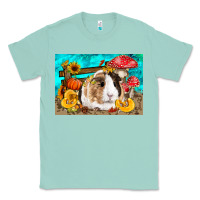 Seafoam Guinea Pig Kid's Classic Tee - LillyAllenDesigns