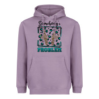 Lavender Somebody's Problem Hand Skeleton Heavyweight Hoodie - FaDigitalArtStudio