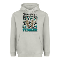 Moon Dust Somebody's Problem Hand Skeleton Heavyweight Hoodie - FaDigitalArtStudio