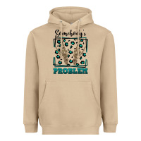 Mushroom Somebody's Problem Hand Skeleton Heavyweight Hoodie - FaDigitalArtStudio