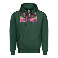 Sports Green Xoxo hugs and kisses Valentine's Day Zipper Hoodie - FaDigitalArtStudio