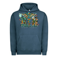 Pigment Midnight Navy registered nurse Urban Hoodie - RacoonDesign