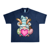 Navy Easter gnome Urban Heavy Tee - RanaPortraitStore