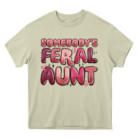 Mossy somebodys feral aunt Heavy Core Tee - MaliasSmallBusiness