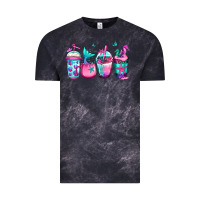 Cloud Black mermaid underwater coffee Vintage Tee - Jasminsmagicworld