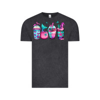 Vintage Black mermaid underwater coffee Vintage Tee - Jasminsmagicworld