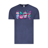 Vintage Denim mermaid underwater coffee Vintage Tee - Jasminsmagicworld