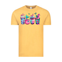 Vintage Mustard mermaid underwater coffee Vintage Tee - Jasminsmagicworld