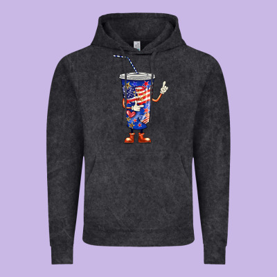 4th Of July Coca Vintage Hoodie Designed By Barkaloodesign